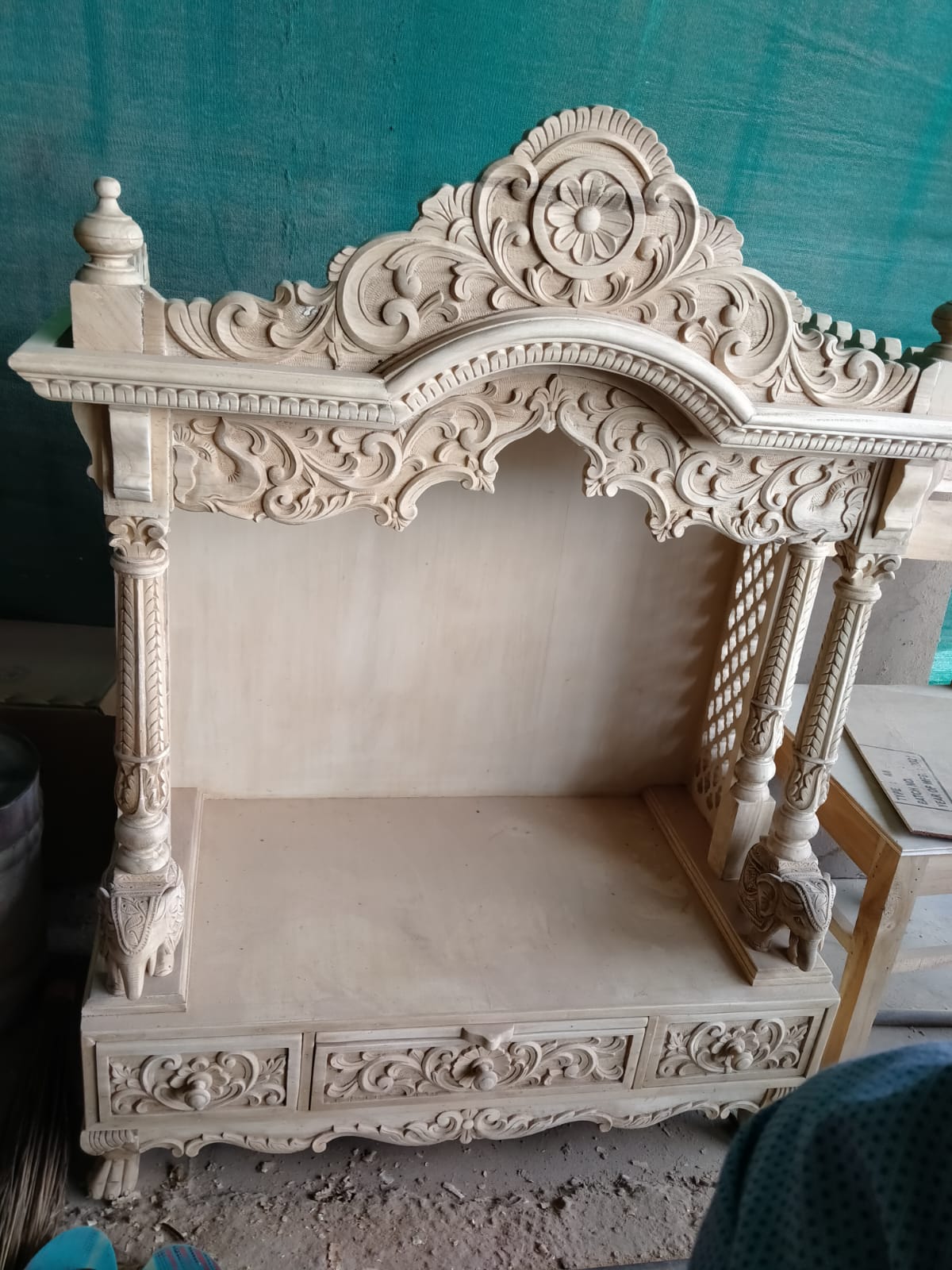 Carved Temple Mandir